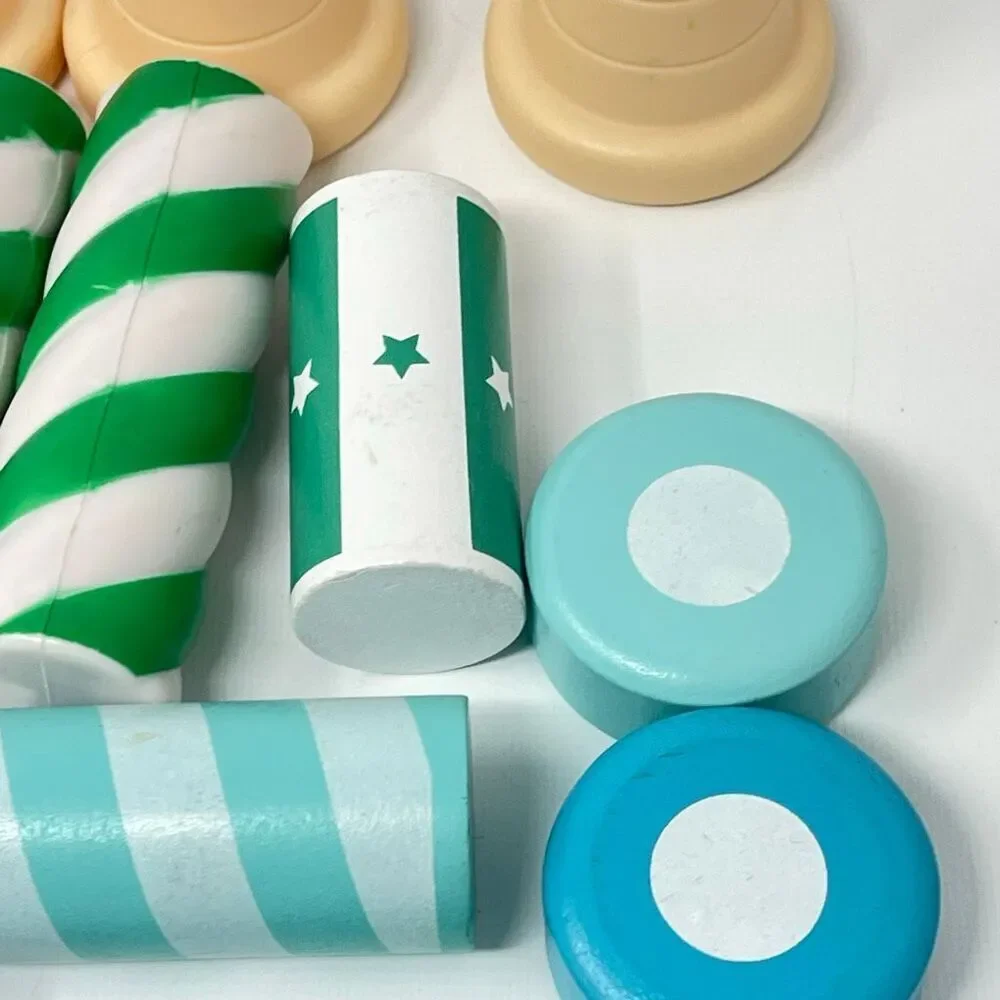 FAO Schwarz Tasty Towers Castle Blocks Building Set Incomplete Preowned